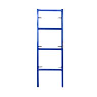 2'X6'4" Single Ladder Scaffolding Frame - blue safeway style