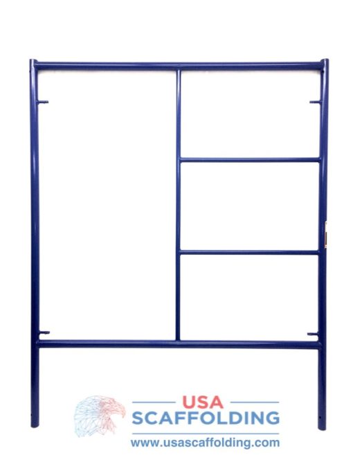 Double Ladder Scaffolding Frame - 5'X6'4" blue safway style