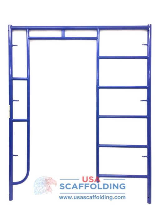 Ladder/Walk Thru Scaffolding Frame - 5'X6'4" blue safeway style
