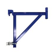 20" Angle Iron End Bracket with Clamp