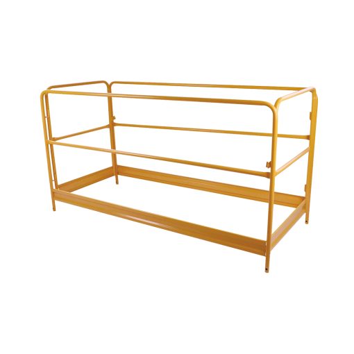 multi-purpose scaffold guard rail