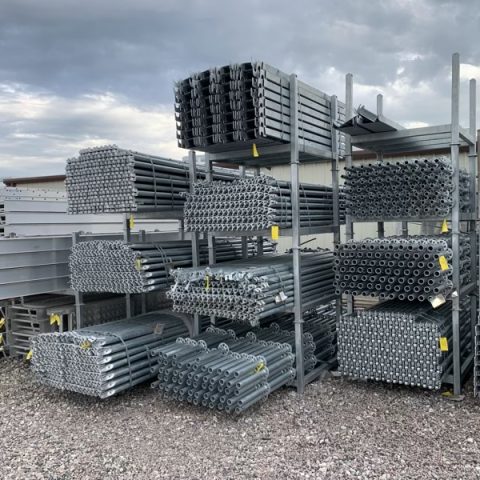 Stackable Scaffold Storage Racks