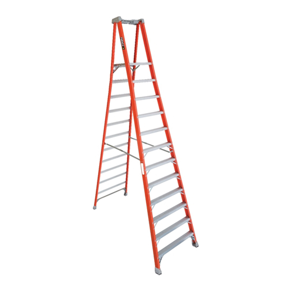 12ft Pinnacle Platform Ladder | Louisville Type IA | Fiberglass